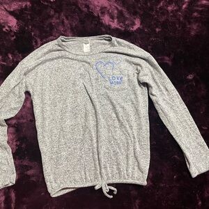 OshKosh B'gosh Gray Long Sleeve Top